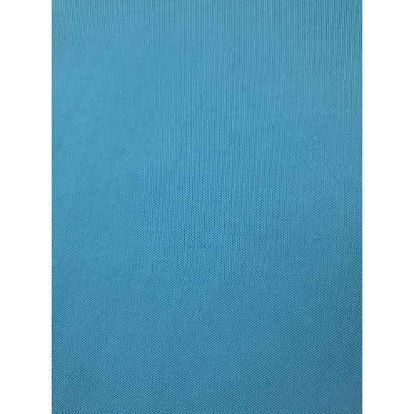 Tommy Bahama IslandZone Mens Large Teal Blue Long Sleeve Polo Shirt Floral Trim - Picture 7 of 7